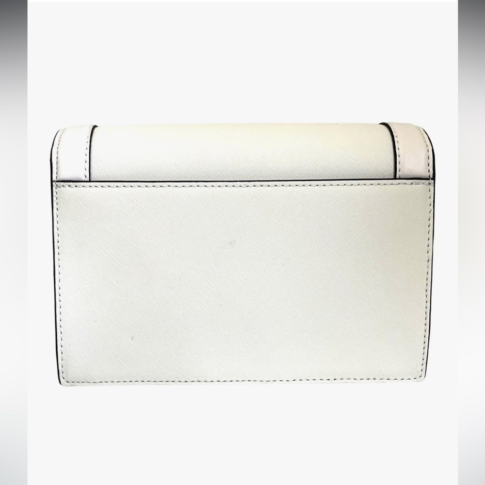 Michael Kors Jet Set Fullflap Chain Saffiano Leather Crossbody Bag USED ONCE - Picture 3 of 14